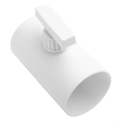 Válvula de retención de conmutación de conductos de plástico, mango ajustable para soluciones de control de flujo de aire personalizables (75 mm)