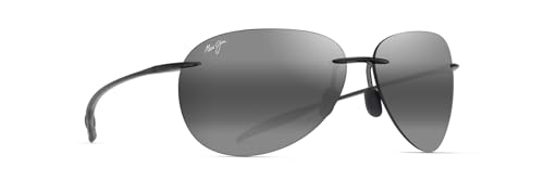 Image of Maui Jim Men's and Women's Breakwall Polarized Rimless Sunglasses