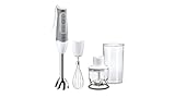 Braun MQ 525 Omelette - Batidora de mano, 600 W, plástico, 0.6 L, gris
