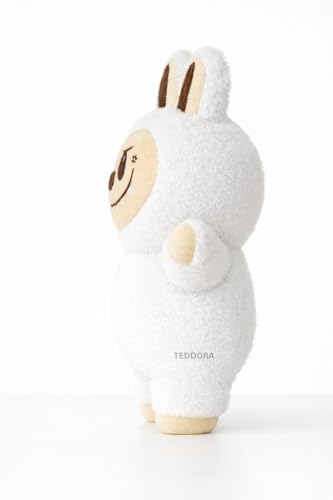 Image of Teddora Cute face Doll Soft Toy for Girls Boys Kids,White,Cute Character Plush Stuffed Baby Teddy Gift Birthday, 25 cm