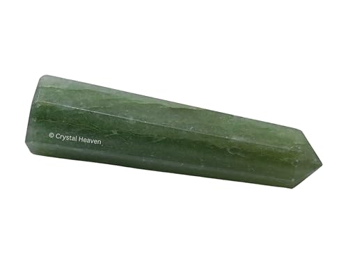 Image of Crystal Heaven Certified Light Green Aventurine Crystal Tower Obelisk Point For Chakra, Healing And Balancing - Aaa Grade Original Certified Gemstone Agate For Reiki Meditation Yoga Spiritual (3-4 Inches)