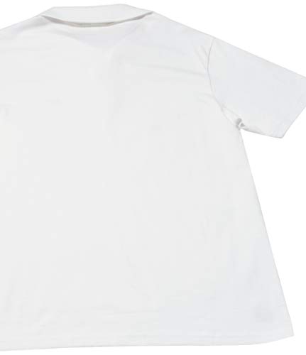 Camisa Polo Lacoste Infantil Masculina em Jérsei de Algodão, Branco, 12