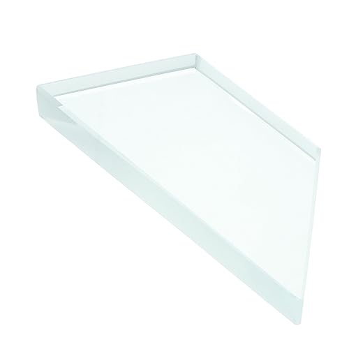 ULTECHNOVO Multi-Purpose Teaching Tool J25004 Optical Glass Brick Physics Experiment Smooth Surface Lens Learning Aid