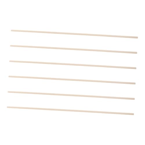 VINTORKY 6Pcs Director Chair Replacement Rods Easy Install Canvas Seat Support for Directors Chairs and Highchairs Sturdy Portable Picnic Chair Parts