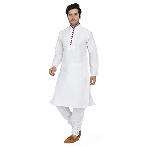 Image of Royal Kurta Men's Cotton Silk Kurta Pyjama Set