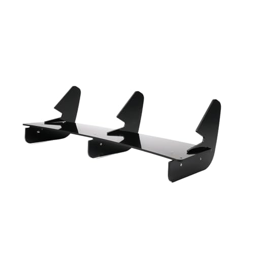 Difusor trasero aerodinámico Polo MK5 GTI 6R 6C divisor inferior con 3 aletas estabilizadoras
