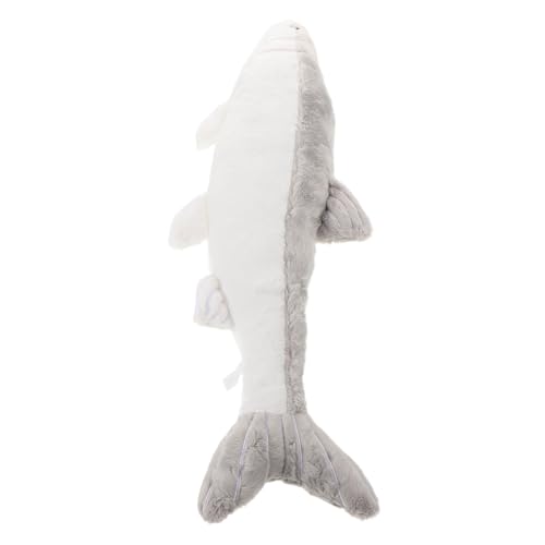 MAGICLULU Almohada de Peluche en Forma de Pez 50 Cm, Cojín Decorativo de Animal Marino Realista para Habitación Infantil, Almohada Suave para Sofá y Decoración del Hogar