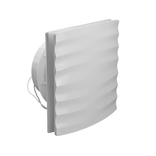 Süper Sessiz 12 W Kapaklı Düz Banyo WC Aspiratör Fanı 120 mm Duvar Tipi Tuvalet Hava Havalandırma