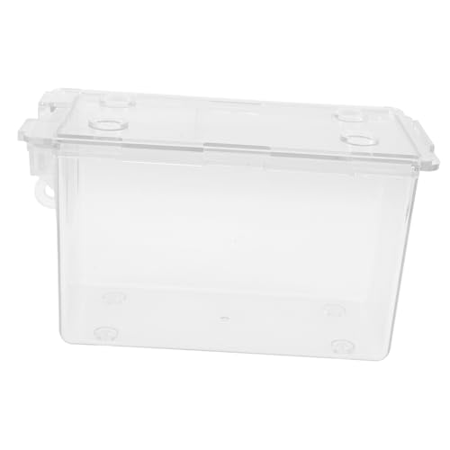 VANZACK Acrylic Poker Cards Holder Compact Storage Case for Poker Chips Jewelry Beads Buttons Guitar Picks