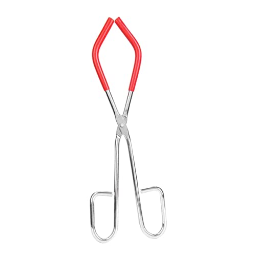 CIYODO 1pc Beaker Clamp Cup Steel Beaker Tong Laboratory Beaker Forcep Tool Lab Capacity Beaker Science Beaker Tongs Toy Tools Laboratory Beaker Plier Experiment Equipment Lab Clips Metal