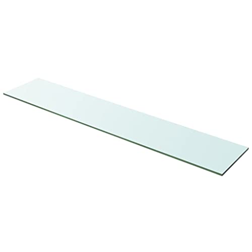 Estante de cristal 100x20 balda de vidrio transparente para baldas y vitrinas de pared 2