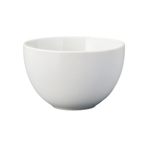 エールネット(Ale-net) 湯呑 煎茶碗 千茶碗 8.2×5.2cm 150cc 白磁小玉千茶 食洗機対応 電子レンジ対応