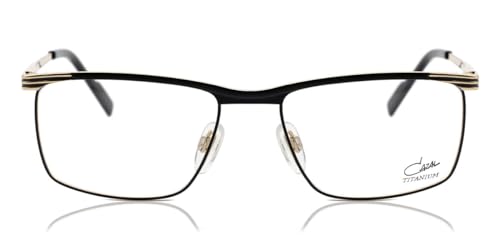 Colore Montatura: Nero Oro Cazal 7085 001 56 Nuovi Occhiali da Vista Unisex