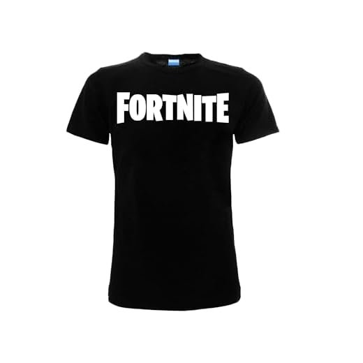 Epic Games Fortnite - Camiseta Negra con Logotipo para niños 164 cm/14 años