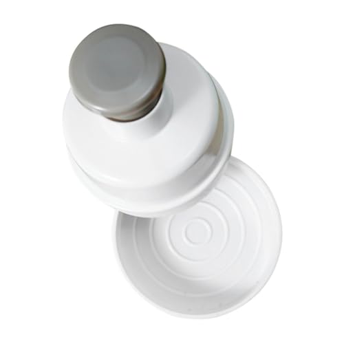 Mikinona バーガープレス 肉を平らにする人 ハンバーガー型 野菜プレス ミートパイプレス パティプレス 円形 ビーフパティ 道具 肉製品 赤ちゃん 死ぬ ステンレス鋼、PP 白い