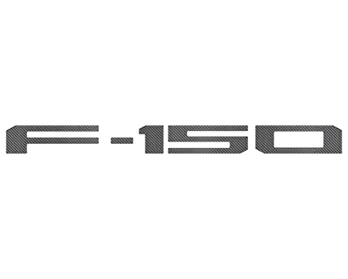 Image of F-150 Tailgate Emblem Letter Inserts - Compatible with 2021-2026 F-150