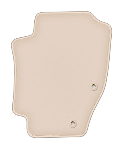 Tapis de voiture en velours pour Peugeot 307CC décapotable balade été beige