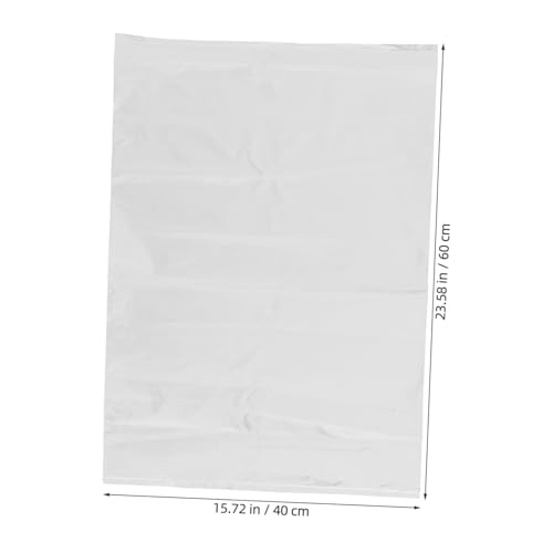 CHILDWEET 10pcs Transparent Storage Bags for Clothes Plastic Garment Bags for Closet Organization Capacity for Travel Moving and Packaging2