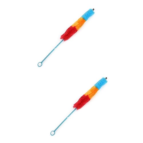 GOOHOCHY 2pcs Clarinet Sax Cleaning Brush Microfiber 25cm Woodwind Instrument Care