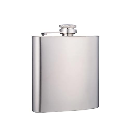 Generisch JJJIVQVDB-6OZ Edelstahl Flachmann 170ml