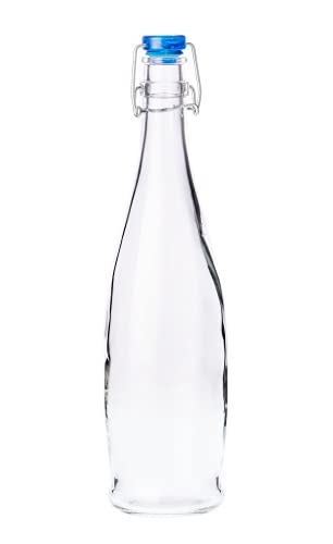 Botella Indro Glass with hermetic closure, 1 l