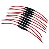 ZAOJIAO 16 AWG Guage 6x30mm AGC Inline Fuse Holder for 6x30mm Fast Blow Glass Fuse(Pack of 10)