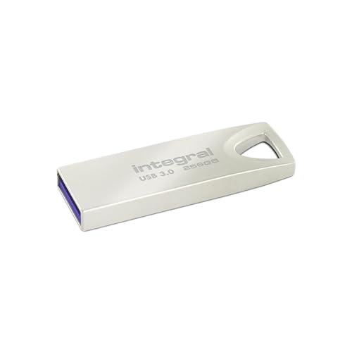 Image of Integral 256GB USB Memory 3.0 Flash Drive Fusion Metal Casing up to 110MB /s
