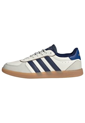 adidas Women's Breaknet Sleek Schuh Core White/Dark Blue/Royal Blue 40