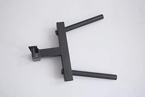 Hulkfit Y-Dip Bar Attachment For Wall Mounted Power Cage Black #TOP1
