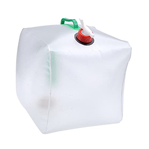 VICASKY Collapsible Water Container Portable Emergency Water Carrier Bag for Camping Hiking and Outdoor Activities Leak Spigot Design Flexible