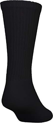 Cotton Crew Socks, 24 Pairs, Men Women Premium Moisture Wicking Casual Sport Unisex Value Bulk Pack - Thumbnail 3