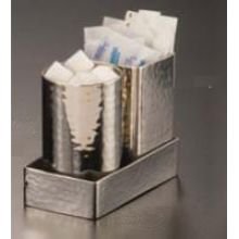 American Metalcraft HMSPT3 Stainless Steel Hammered Accessory Holder