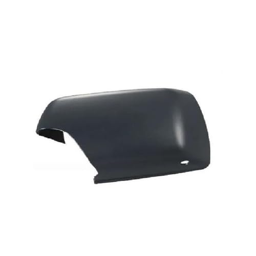 Couvercle rétroviseur droit noir mat avec trou de lampe pour BMW X5 E53 1999-2006