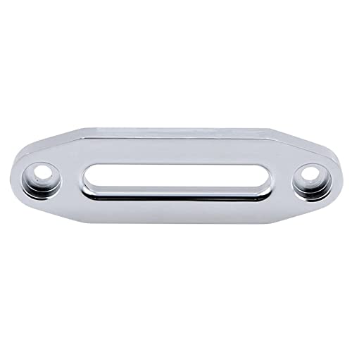 Ankexin Metal Front Rear Hawse Fairlead Winch 4-7/8'' 124mm Mount Bolt Centers for 3000LBS ATV UTV Rope Cable Vehicle Accessory