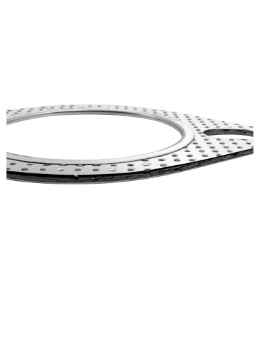 Image of Strongthium 2PCS 2.5 inch Exhaust Gasket 2 Bolt | for 2.5 Inch Muffler Flange Manifold 120-06310-0002 High Temperature