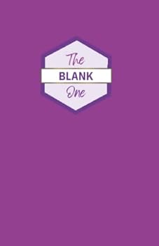 Paperback The Blank One: Purple Cover Journal Book