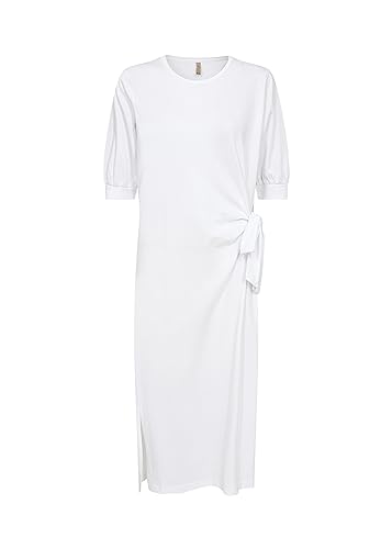 Soyaconcept Women's SC-Derby 16 Damen Kleid, Weiß, X-Large