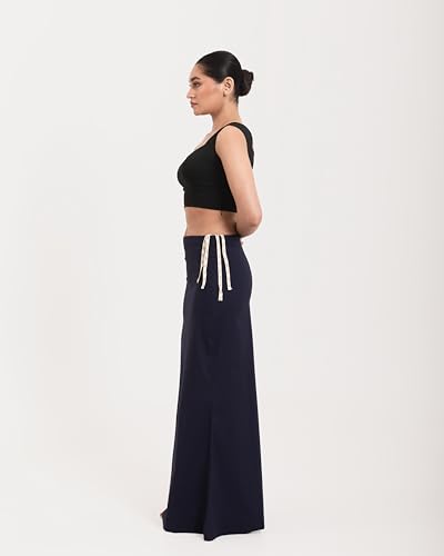 Image of I AM BY DOLLYJAIN D'coat Simple with Extender Length Adjustable for Women - 99% Cotton, 1% Lycra Stylish Lightweight Coat for Casual and Formal Wear
