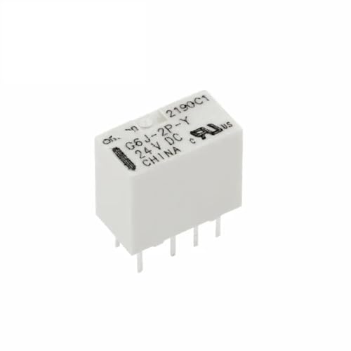 Relé G6J-2P-Y para solucionar fallos de señal en módulos de control industrial de 8 pines