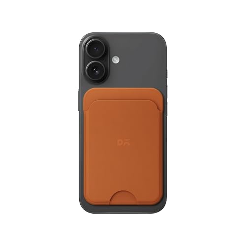 Image of DailyObjects Tan Leatherite MagSafe Card Wallet
