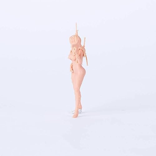 Figura Mujer Asesina 1/43 Miniatura para Colorear miniatura 2