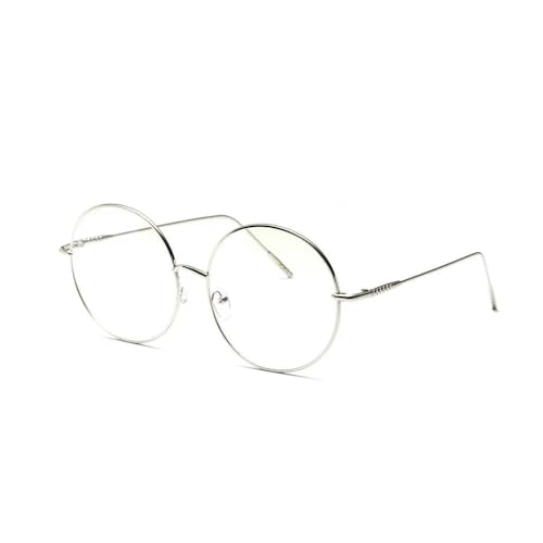 Gafas de marco fino de metal con acabado pulido artesanal versión femenina