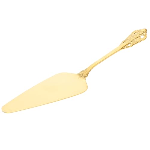 POPETPOP ステンレス鋼製ケーキサーバー 高硬カッティングツール お祝い用バースデー ウェディング向け多用途パーティーケーキナイフ ピザ