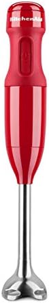 KitchenAid KHB1231QHSD 100 Year Limited Edition Queen of Hearts Hand Blender, 3 Speed, Passion Red