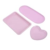 Convient à de multiples réglages : parfait pour une utilisation dans les salons de manucure, à la maison et dans d'autres environnements, augmentant l'efficacité et l'organisation tâches de nail art, plateau en acier inoxydable, plateaux de peinture rectangulaires