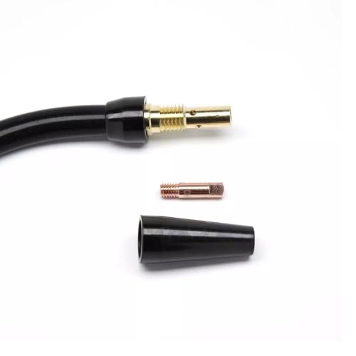 eddyweld FC90 Mig Gun Compatible with TITANIUM Easy-Flux 125 Amp Welder 56355 56359 57861 Parts mig FC 90 consumables (1pcs swan neck)