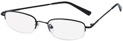 Magnivision Hyperflex Reader (MD17a)Steel Gray 1/2 Wire Frame 1.75 Strength