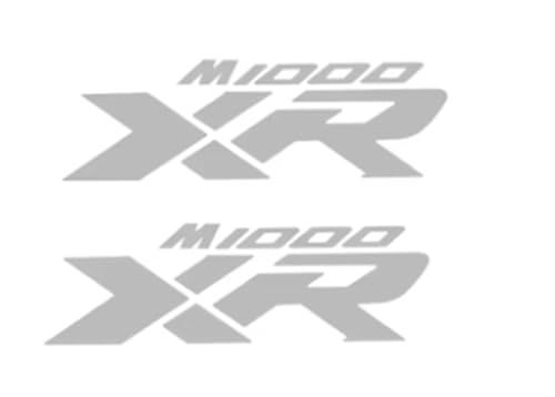 Lettre autocollante M1000XR pour plaque latérale de moto BMW 2025
