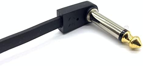 EBS PCF-028 (28 cm or 11.02 in)- Heavy Duty Patch Cable- Flat Right Angle