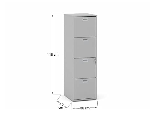 Oficina, Home archivero 4 gavetas Marca Nuuk Concept (2)
